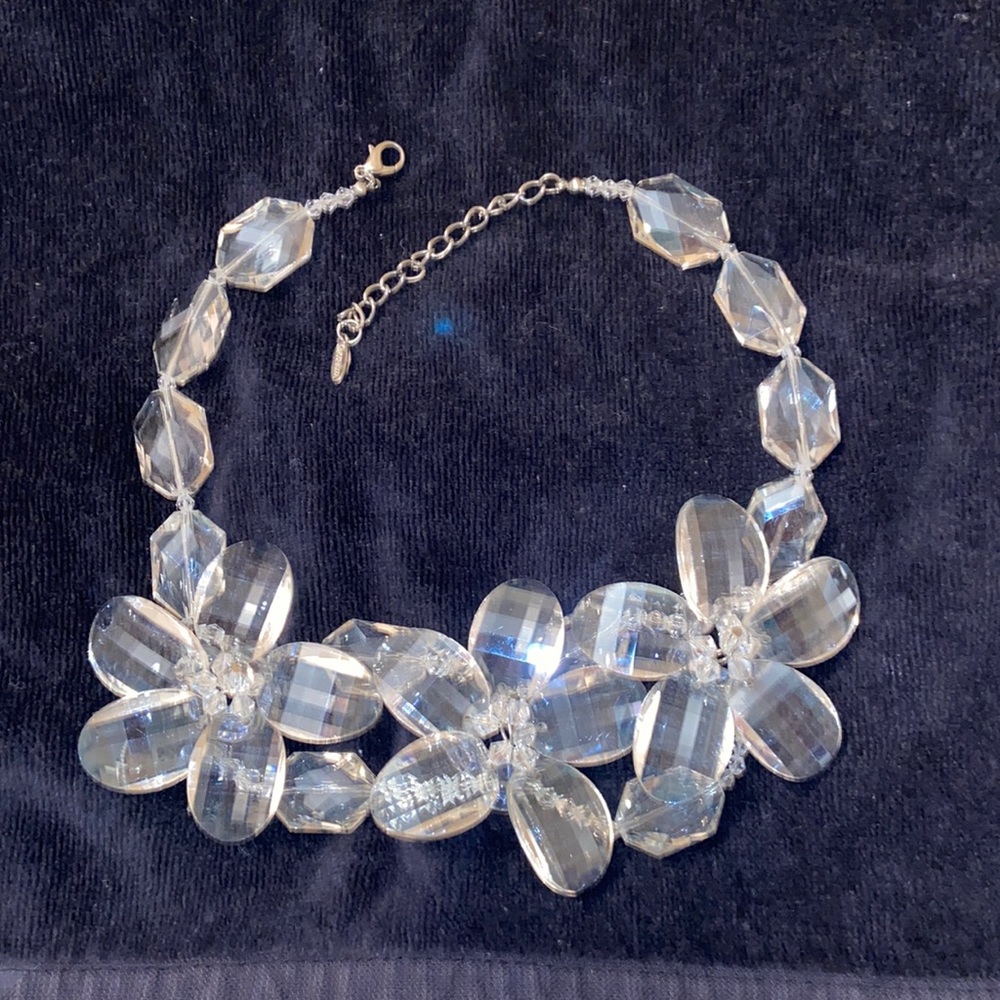 Large clear BIB necklace